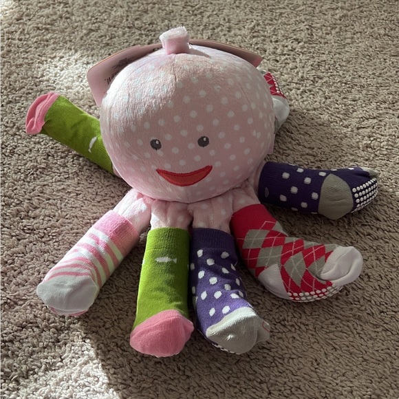 Baby Aspen Mr. Sock T. Pus Plush octopus - Picture 4 of 5